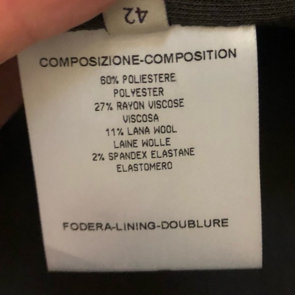 Vintage Stella McCartney Navy Trench Coat Size 8 (US)/42 (IT) - Picture 10 of 11